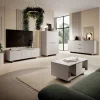 Set mobili soggiorno completo grigio Stone