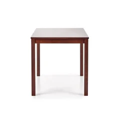 Set tavolo moderno 110x72cm + 4 sedie rovere scuro Lunelle