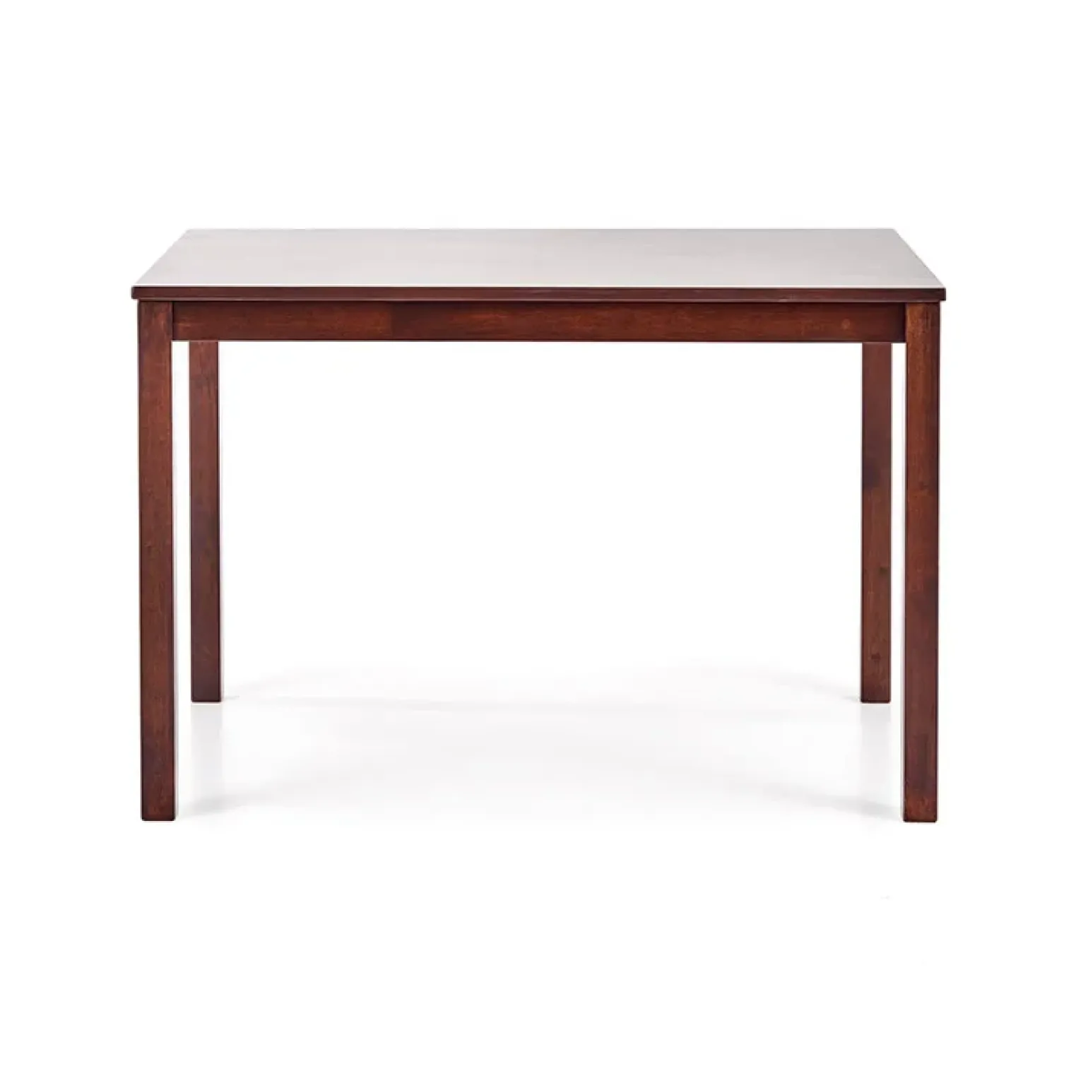 Set tavolo moderno 110x72cm + 4 sedie rovere scuro Lunelle