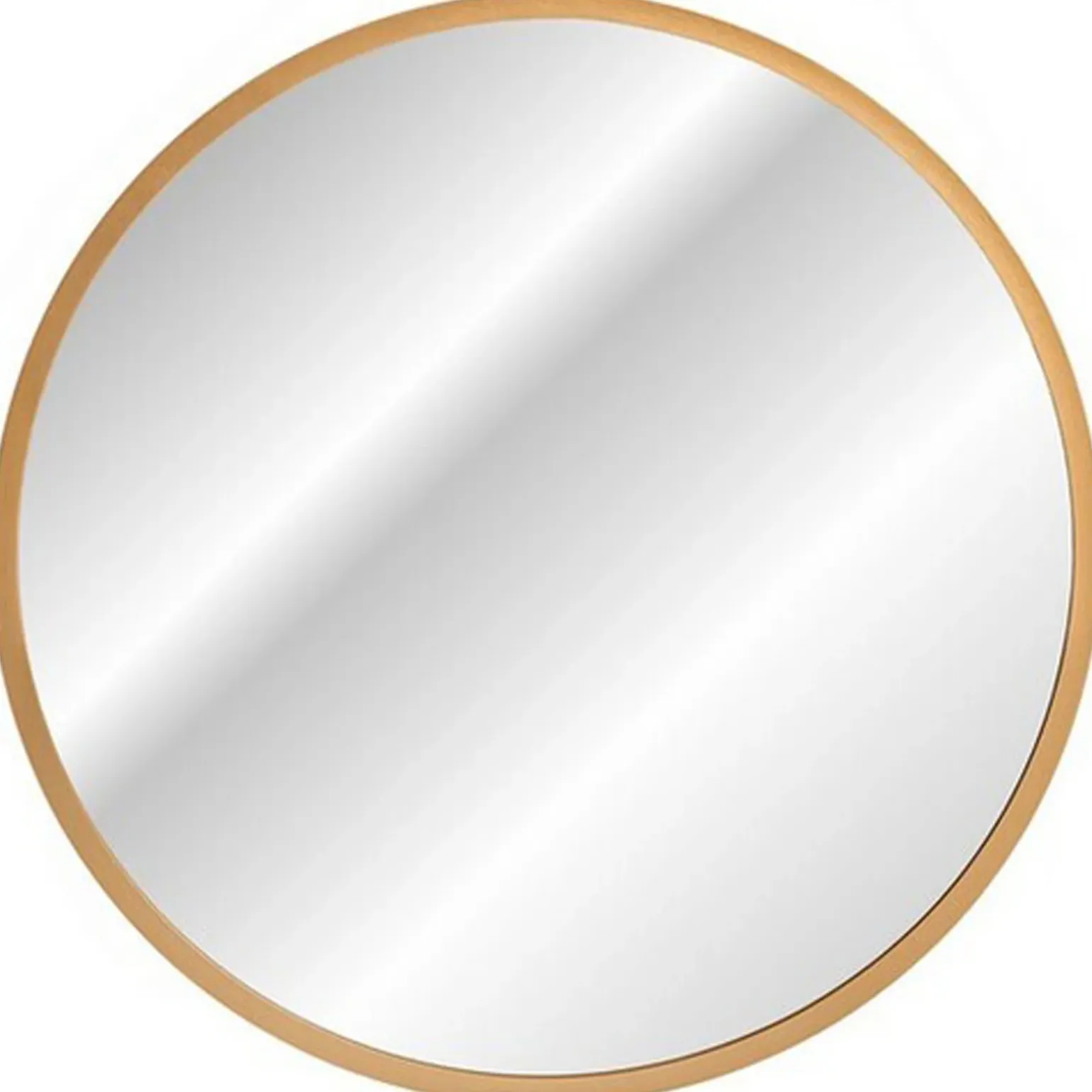 Specchio da parete retroilluminato 80x80cm dorato Goldy