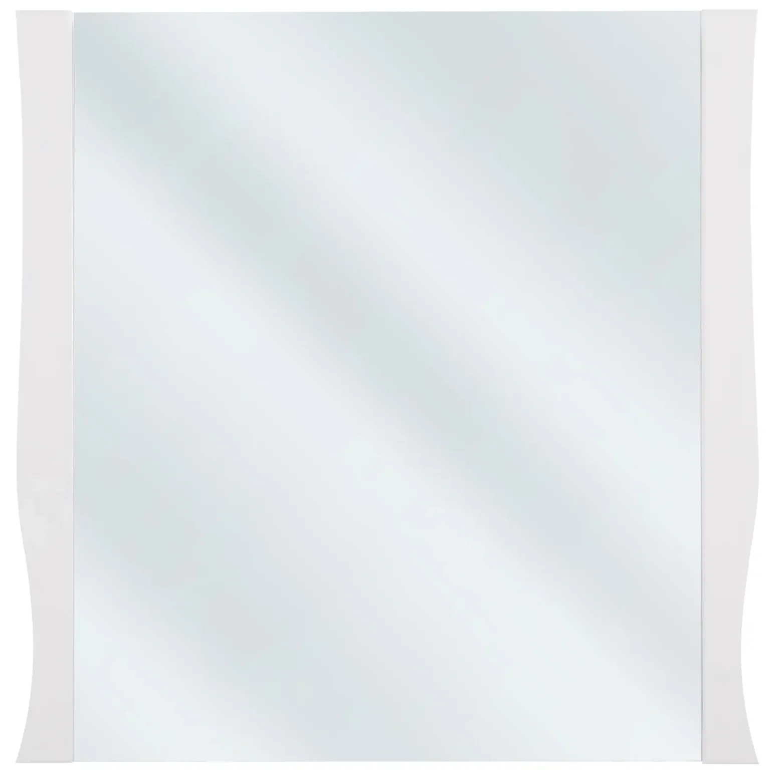 Specchio da parete 80x80cm bianco Brigit