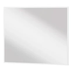 Specchio ingresso da parete 92x77cm bianco Accent