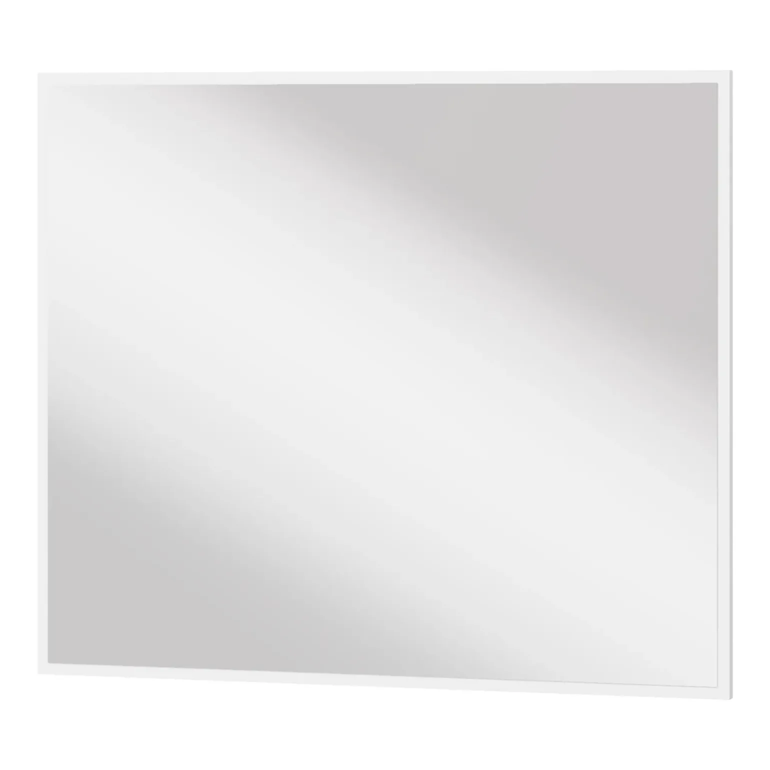 Specchio ingresso da parete 92x77cm bianco Accent