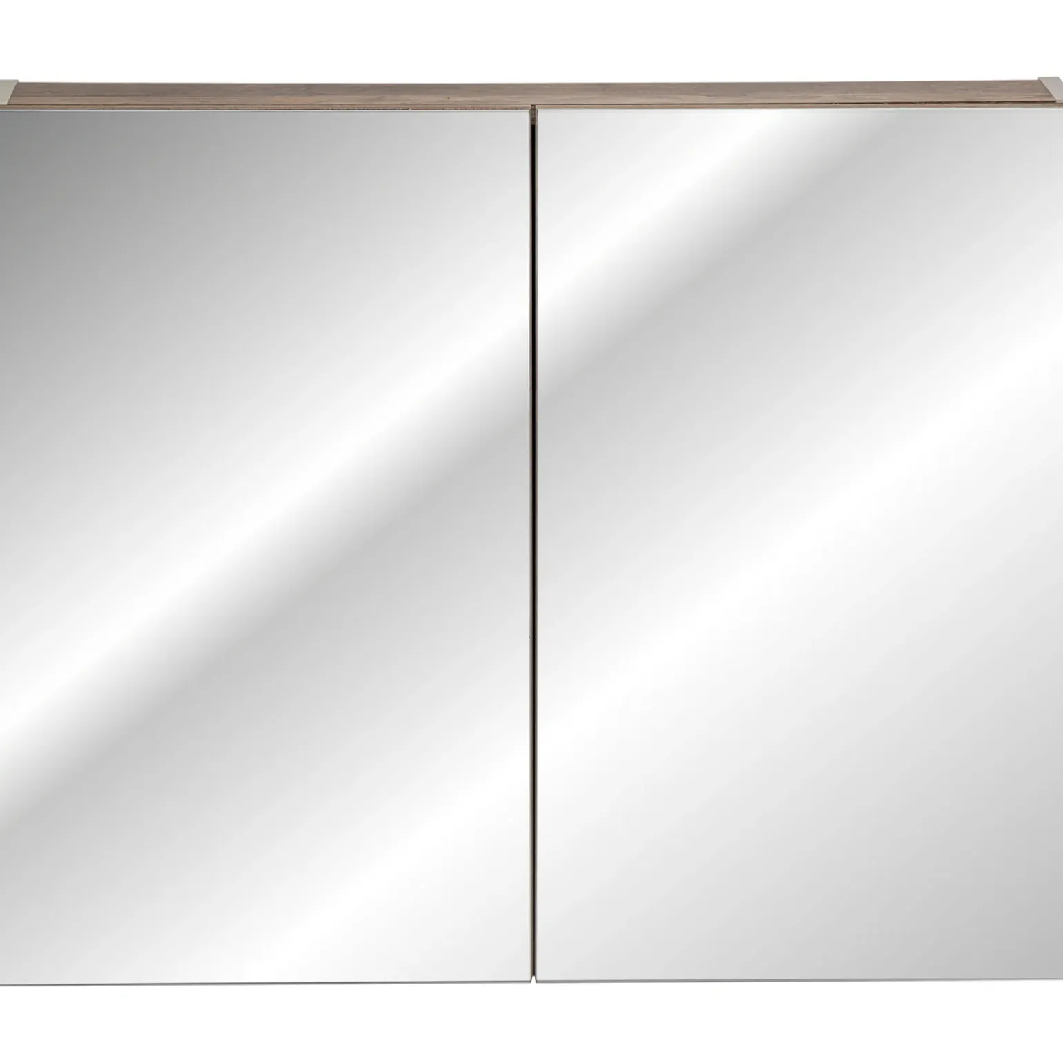 Specchio mobile contenitore 80x65cm grigio Serif