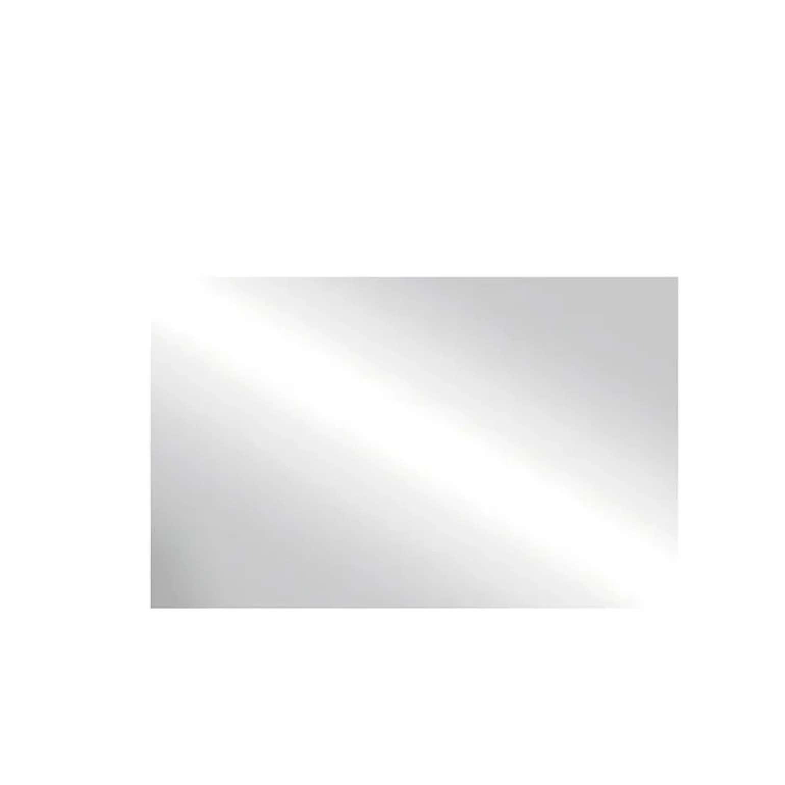 Specchio retroilluminato da parete bagno rettangolare 80x60cm vetro Piola