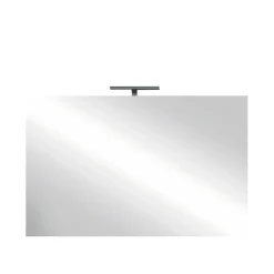 Specchio 100x75cm moderno con un LED vetro Premier