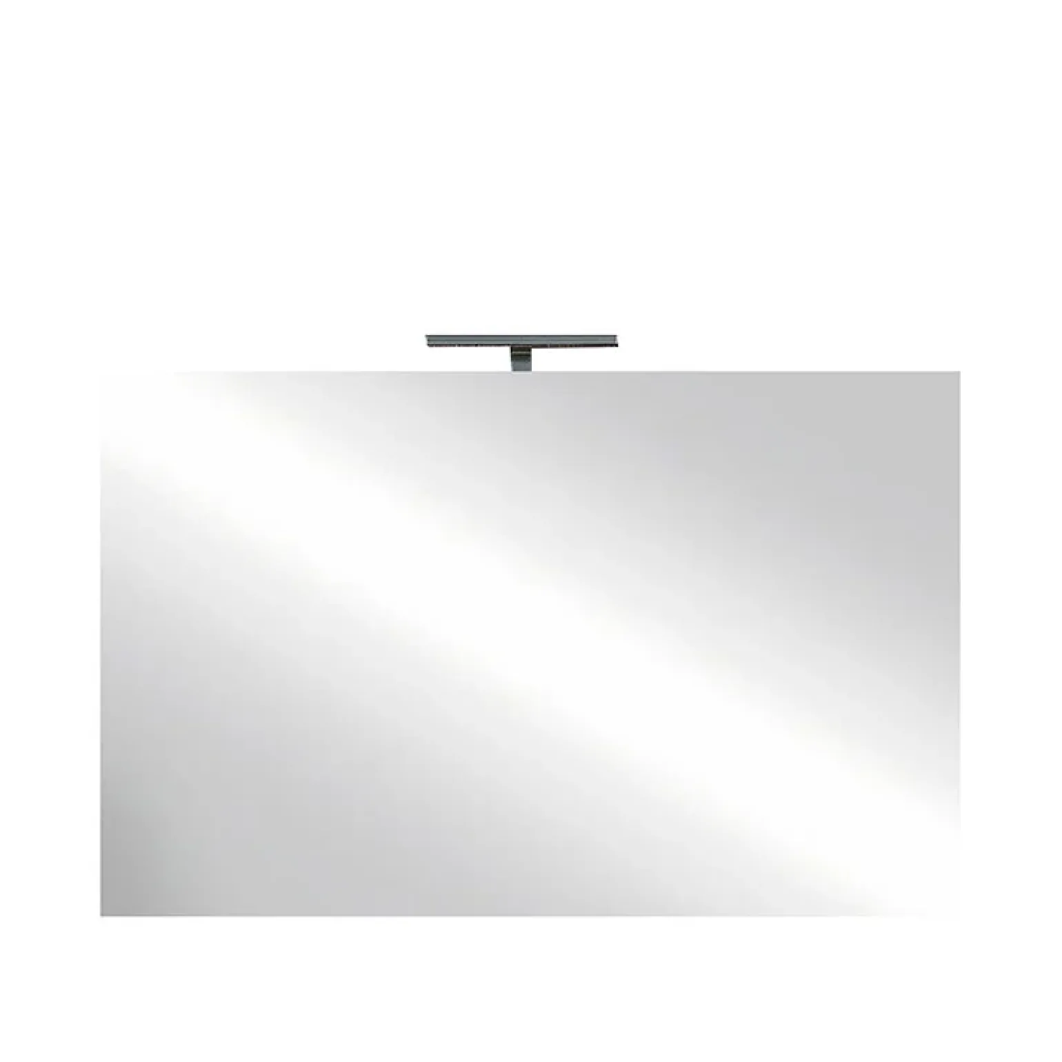 Specchio 100x75cm moderno con un LED vetro Premier