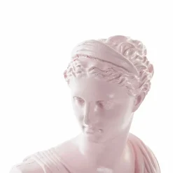 Statue design Donne 17x31cm rosa beige Fiesole