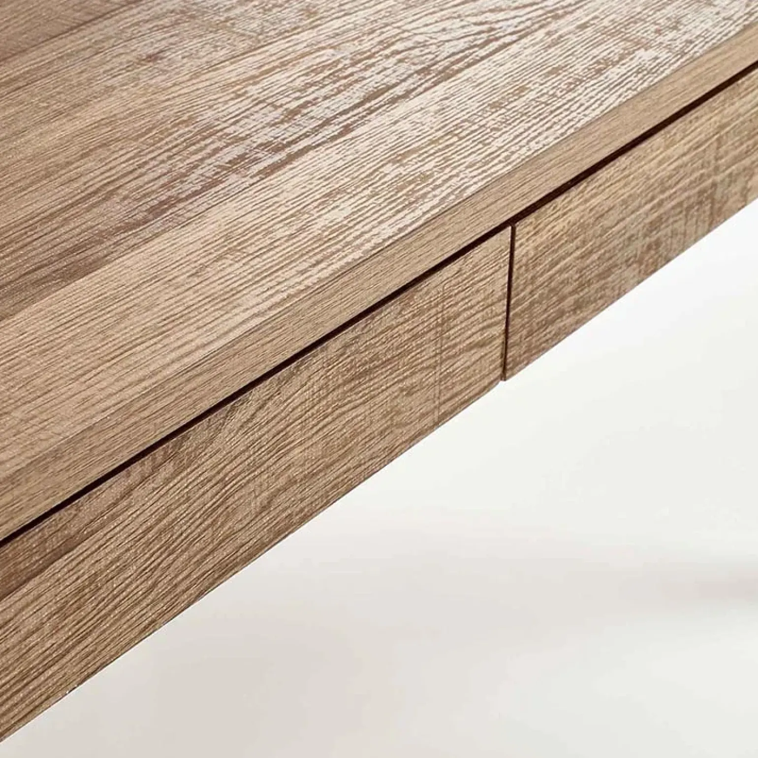 Tavolino da salotto con cassetti 120x55cm noce acciaio nero Yonok