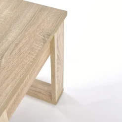 Tavolino da salotto moderno 60x52cm rovere sonoma Libano