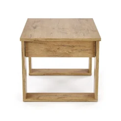 Tavolino da salotto moderno 60x52cm rovere Libano