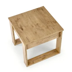 Tavolino da salotto moderno 60x52cm rovere Libano