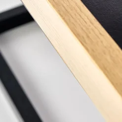 Tavolino da salotto quadrato 53x30cm rovere nero Algeria