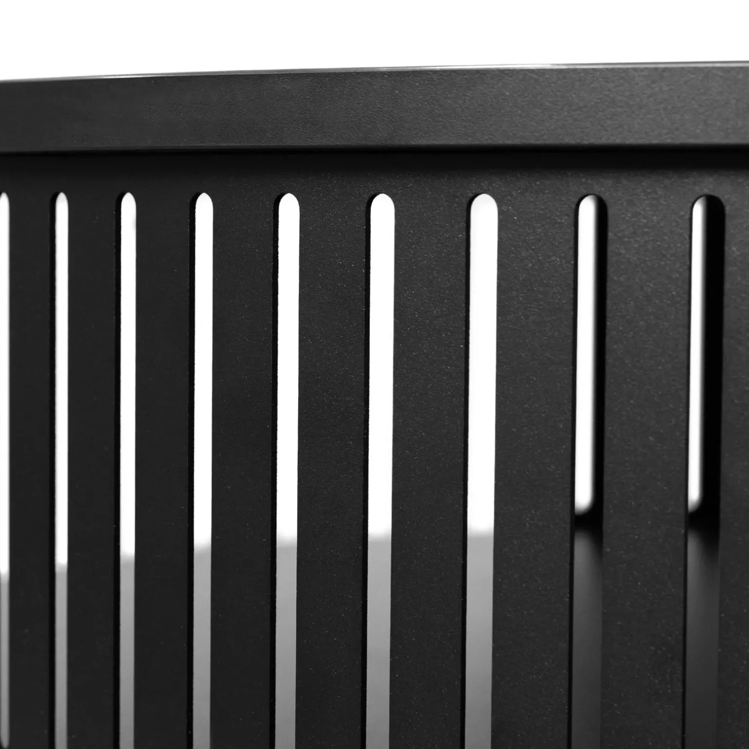 Tavolino da salotto 75x75cm design moderno nero Valeris