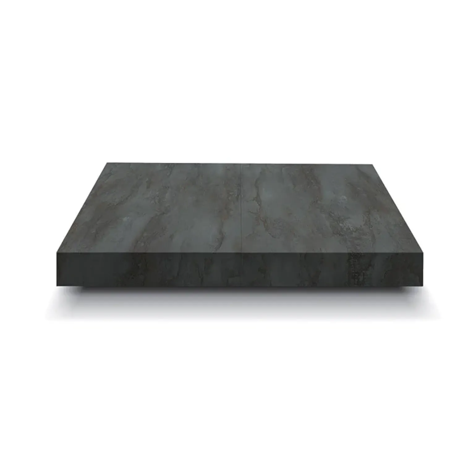 Tavolo 140/220 cm allungabile acciaio ossidato metallo Otab