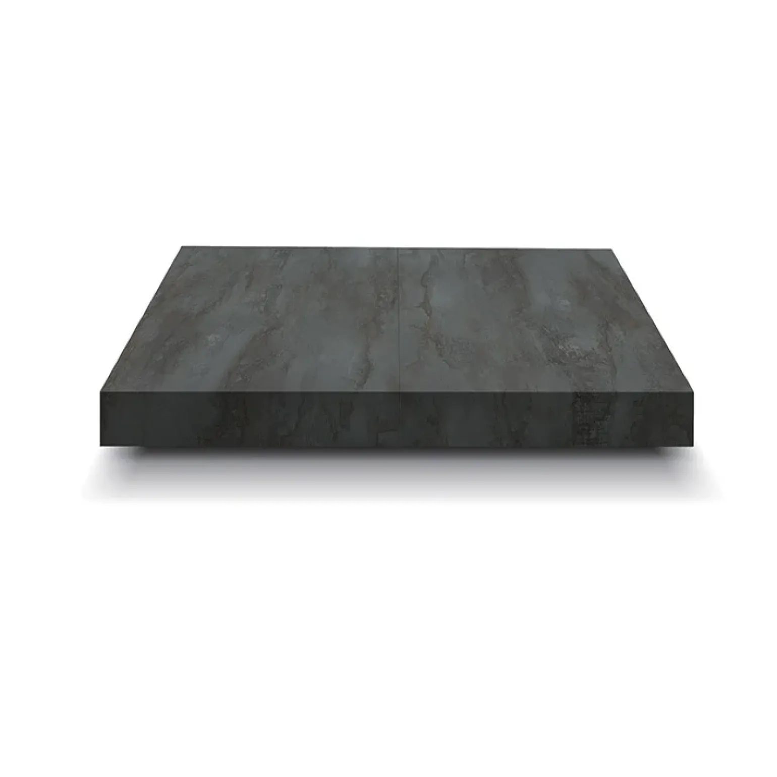 Tavolo 120/170 cm allungabile acciaio ossido metallo Alanda