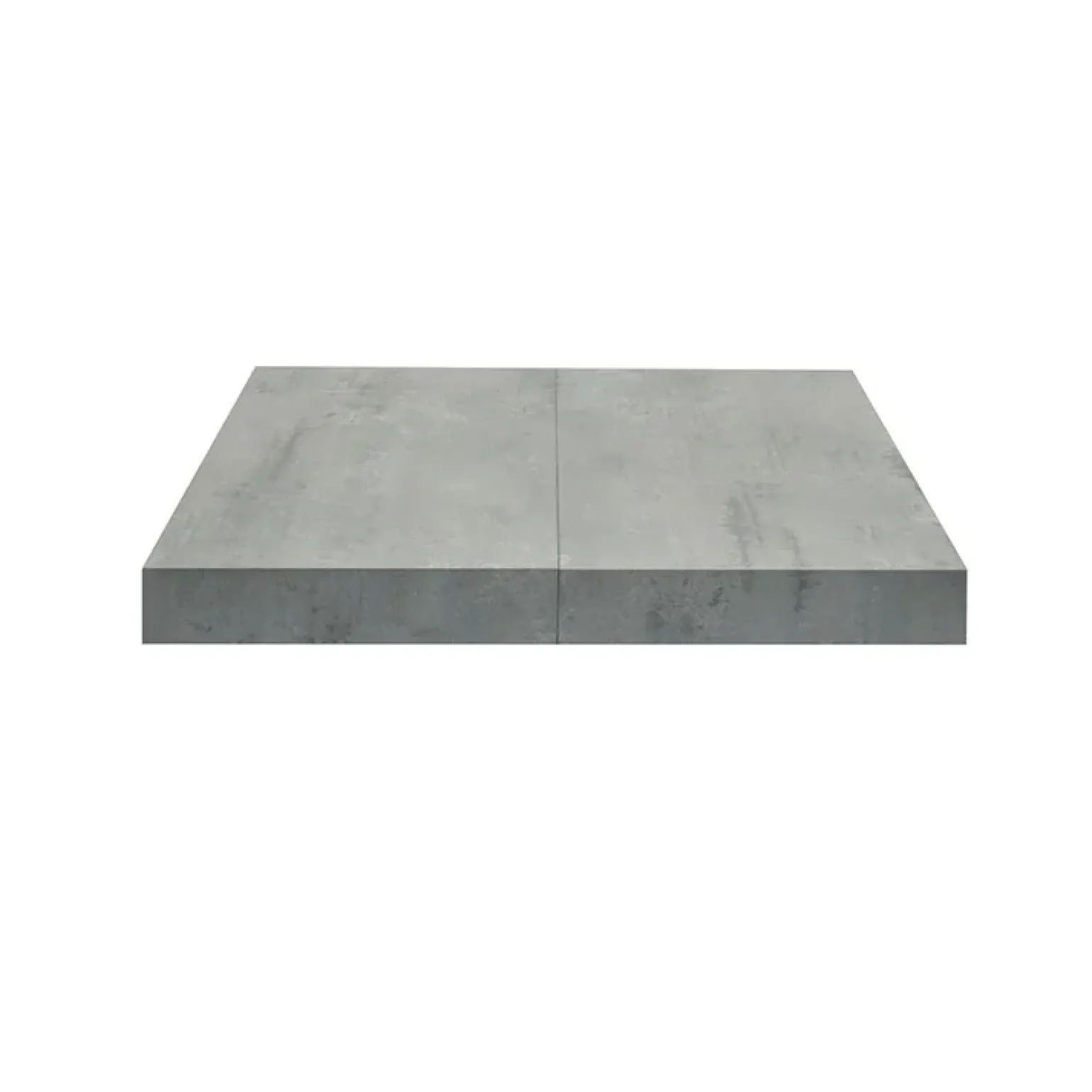 Tavolo 140/220 cm allungabile grigio cemento metallo Otab