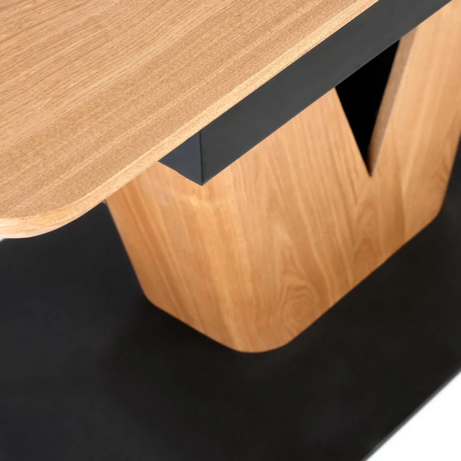 Tavolo allungabile 160/200cm moderno rovere nero Pescara