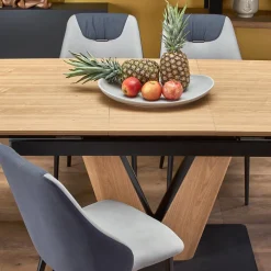 Tavolo allungabile 160/200cm moderno rovere nero Pescara