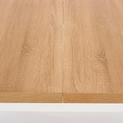 Tavolo allungabile 140/220cm rettangolare rovere nodato bianco Ace