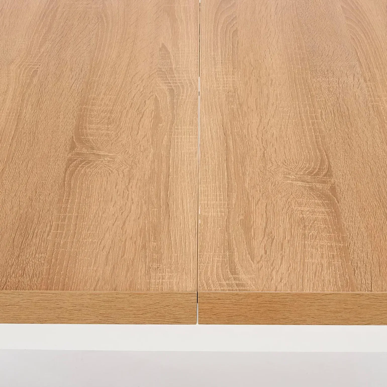 Tavolo allungabile 140/220cm rettangolare rovere nodato bianco Ace