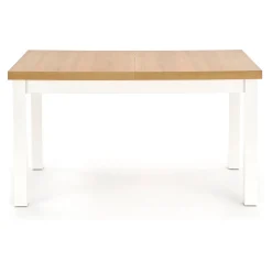 Tavolo allungabile 140/220cm rettangolare rovere nodato bianco Ace