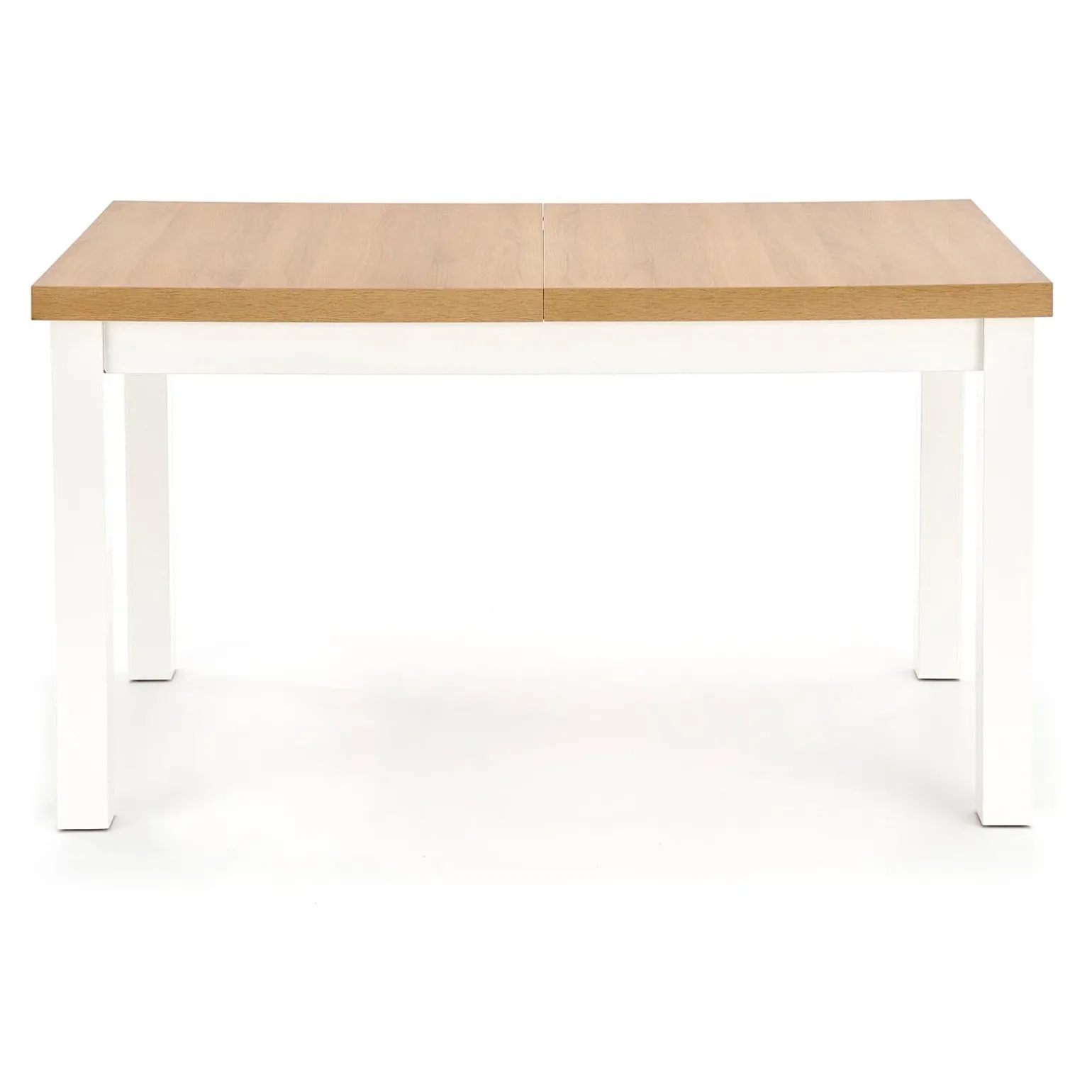 Tavolo allungabile 140/220cm rettangolare rovere nodato bianco Ace