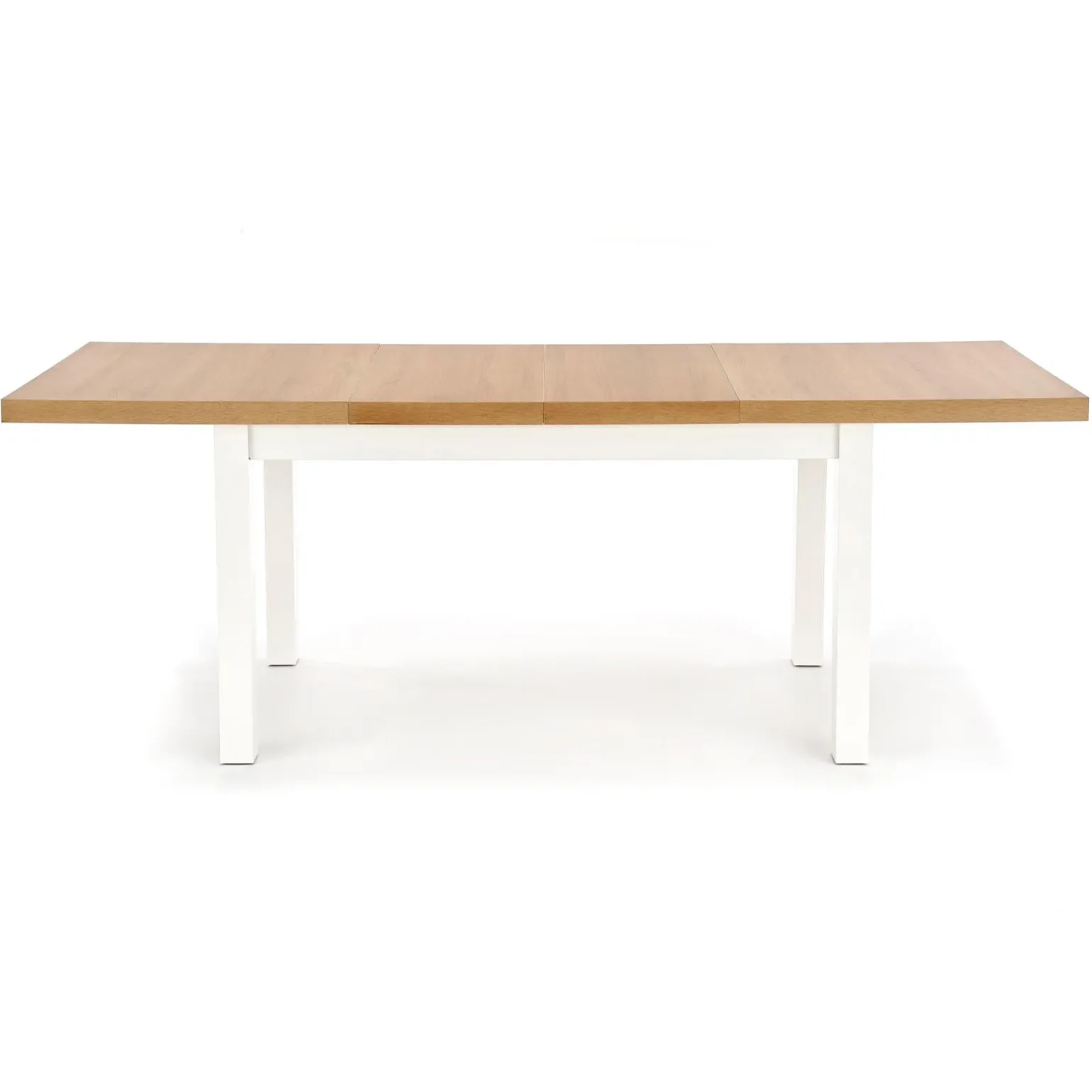 Tavolo allungabile 140/220cm rettangolare rovere nodato bianco Ace