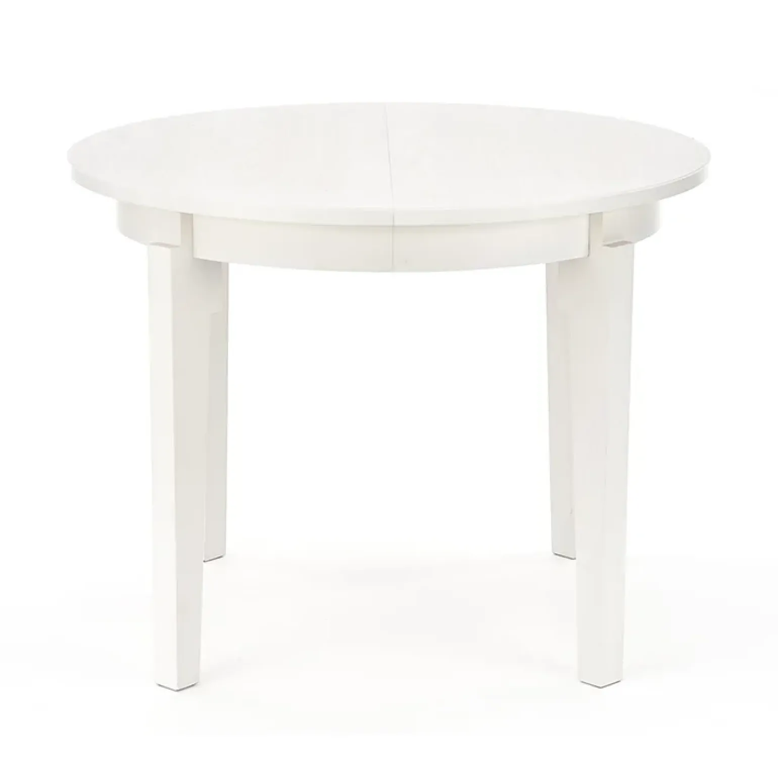 Tavolo allungabile 100/200cm rotondo moderno bianco Robin