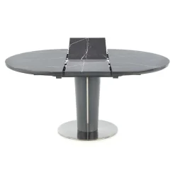 Tavolo allungabile moderno 120/160cm marmo grigio Donald