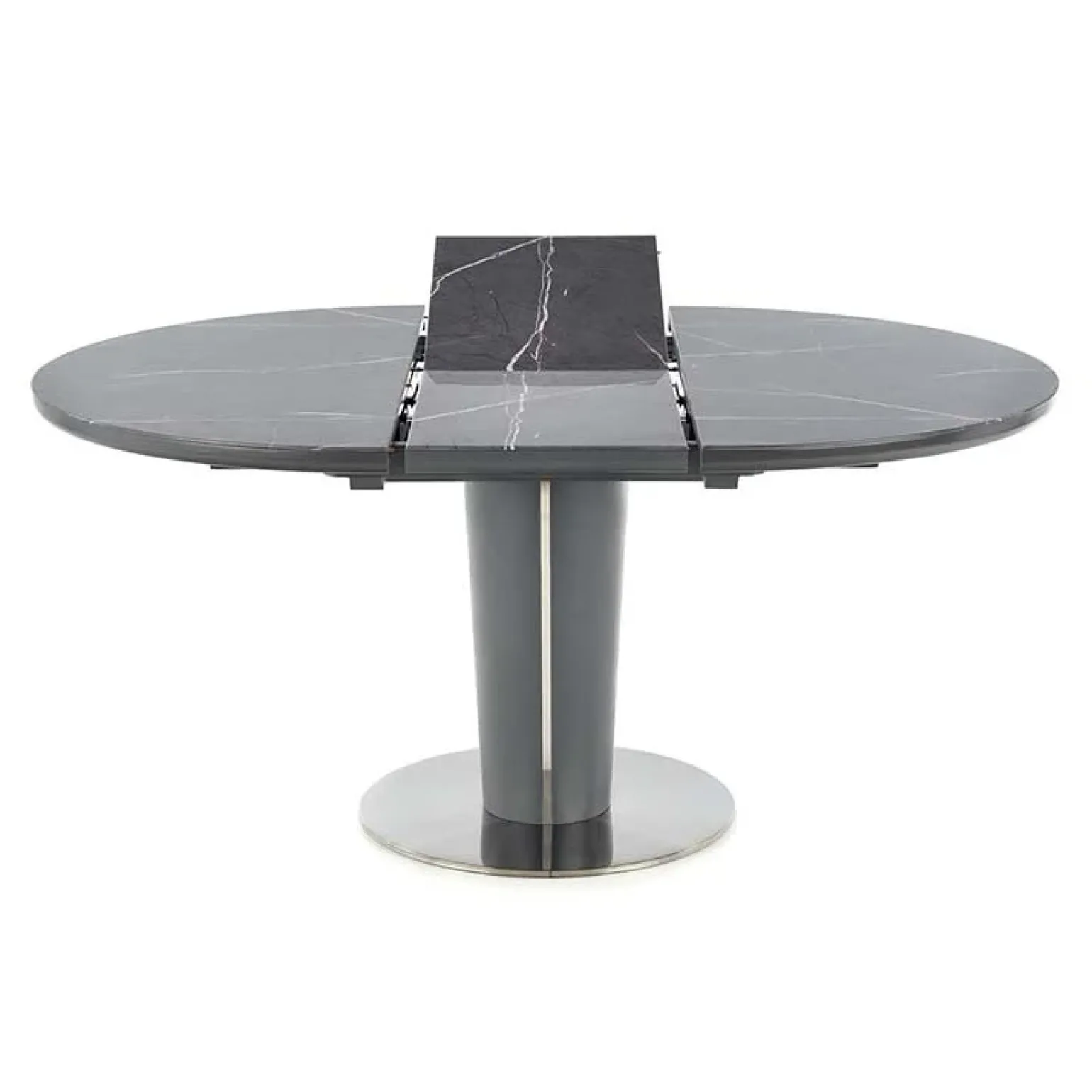 Tavolo allungabile moderno 120/160cm marmo grigio Donald