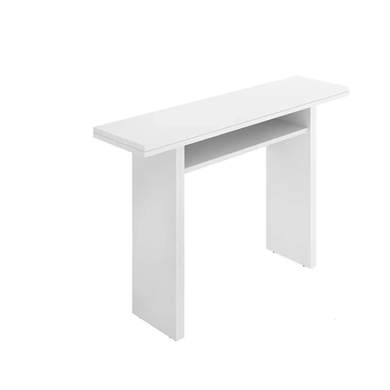 Tavolo allungabile 111x33-66cm bianco Garcia