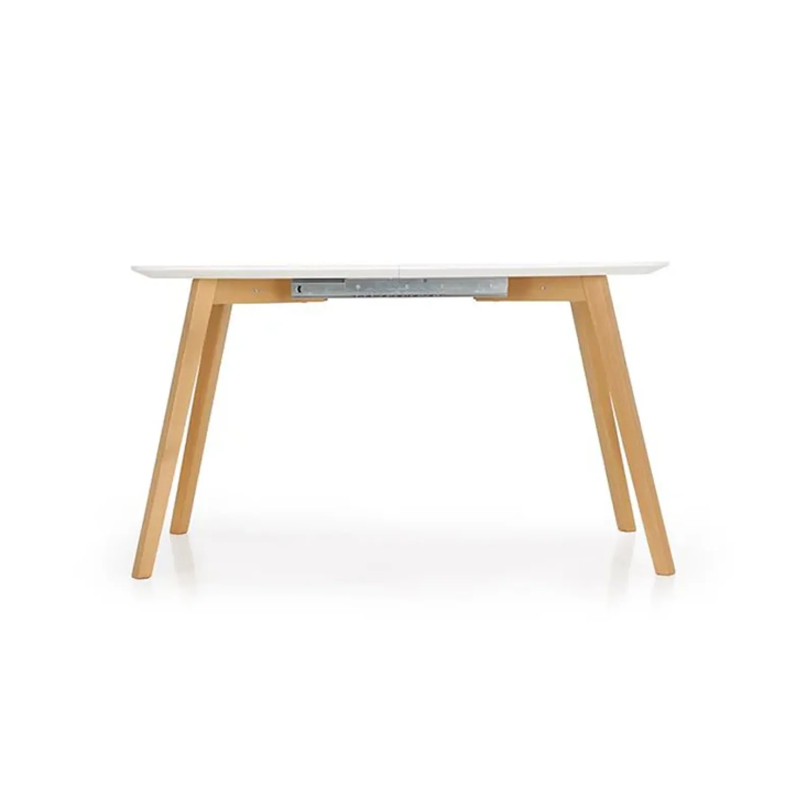 Tavolo 160/200cm allungabile bianco opaco rovere Giove Gihome®