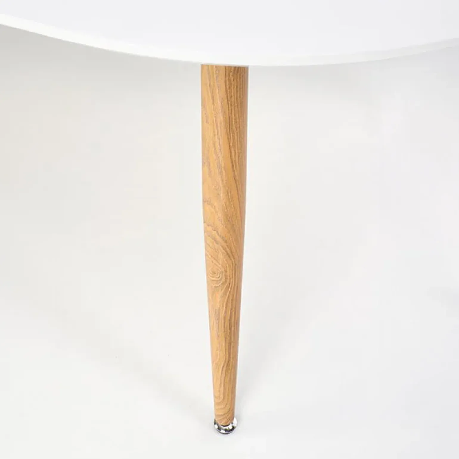 Tavolo 160/200cm allungabile bianco opaco rovere Giove Gihome®