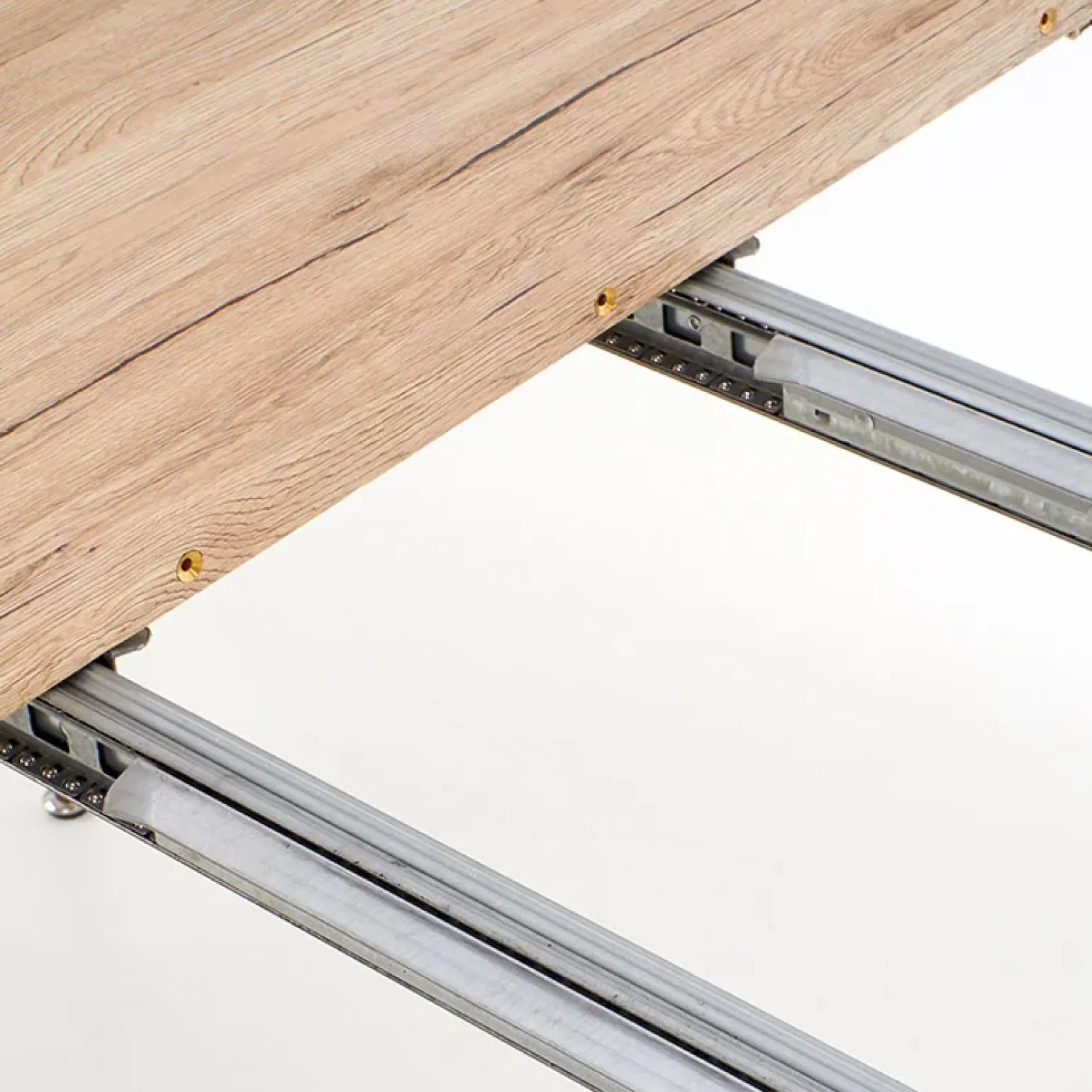 Tavolo 160/200cm allungabile bianco opaco rovere Giove Gihome®