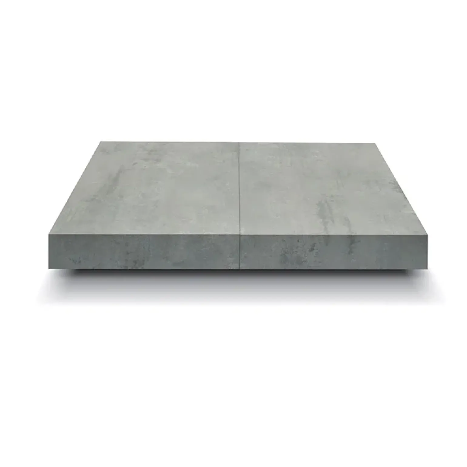 Tavolo 160/250cm allungabile grigio cemento gambe in antracite Hildago
