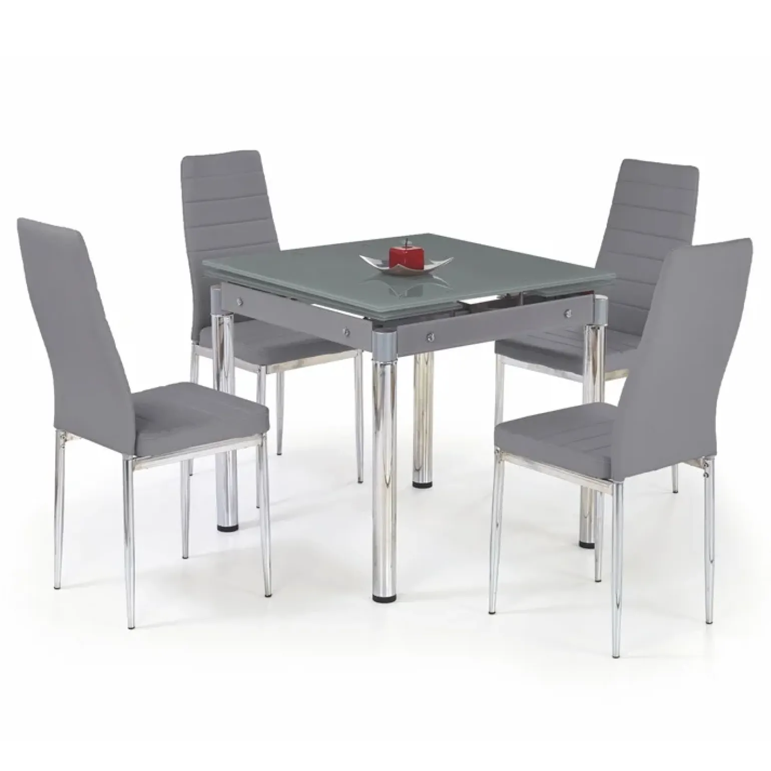 Tavolo 80/130cm allungabile grigio acciaio Marasso Gihome®