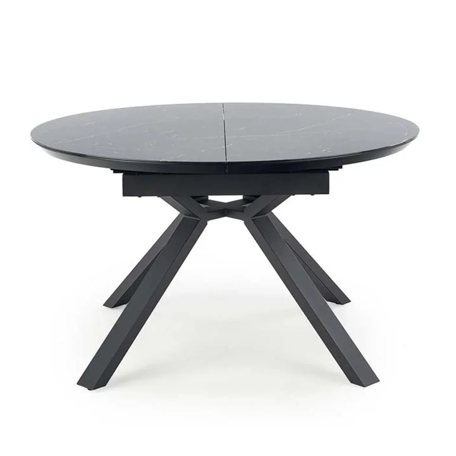 Tavolo 130/180cm allungabile moderno marmo nero Aspen