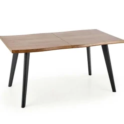Tavolo 150/210cm allungabile rovere naturale nero Locarno