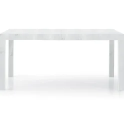 Tavolo 160/260cm da pranzo allungabile bianco frassinato Lago Gihome®