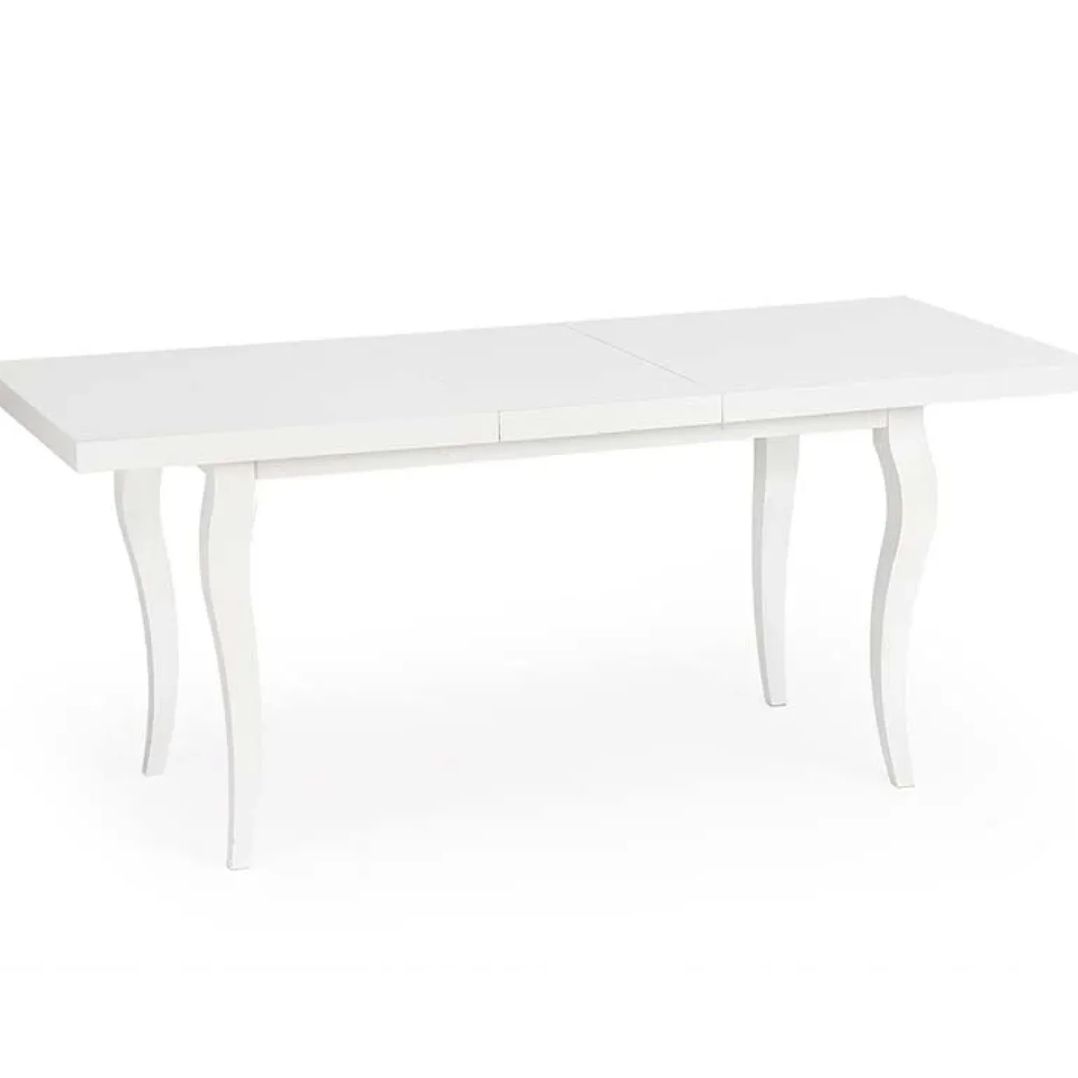 Tavolo da pranzo allungabile moderno 160/240cm bianco Lovoon