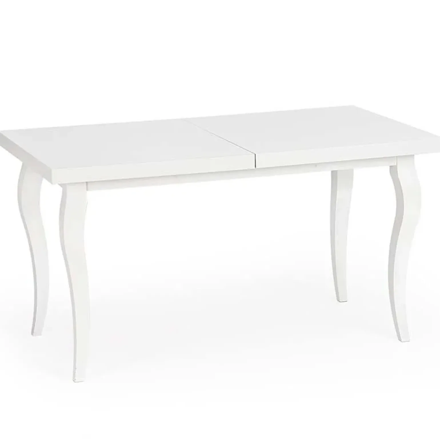 Tavolo da pranzo allungabile moderno 160/240cm bianco Lovoon