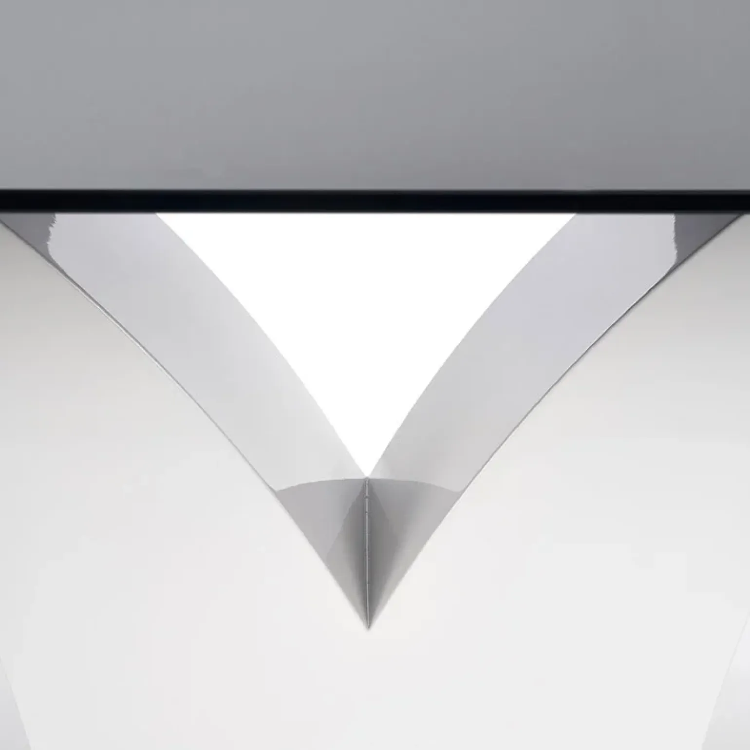 Tavolo da pranzo in vetro moderno 150x90cm bianco nero Ninfea