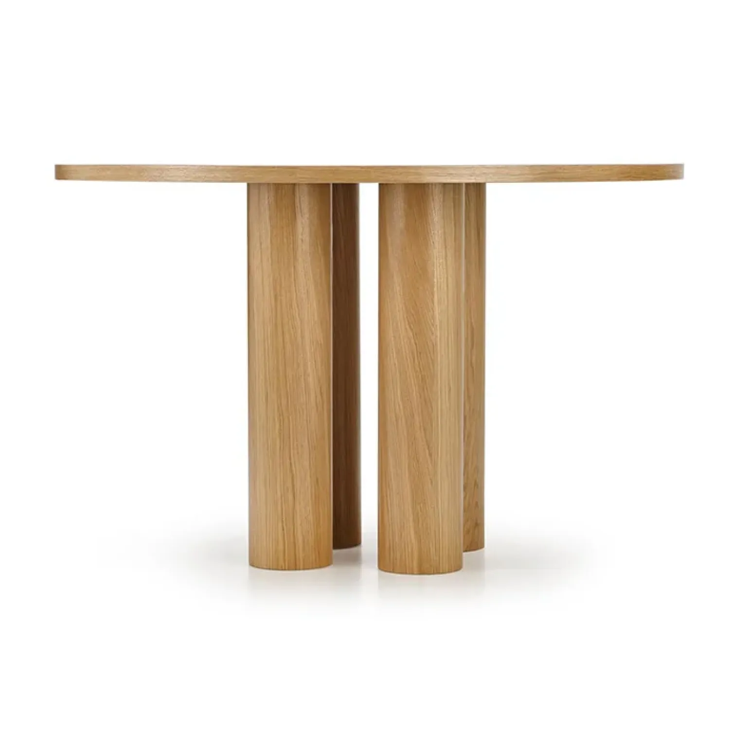 Tavolo moderno rotondo 120/77cm rovere Canberra