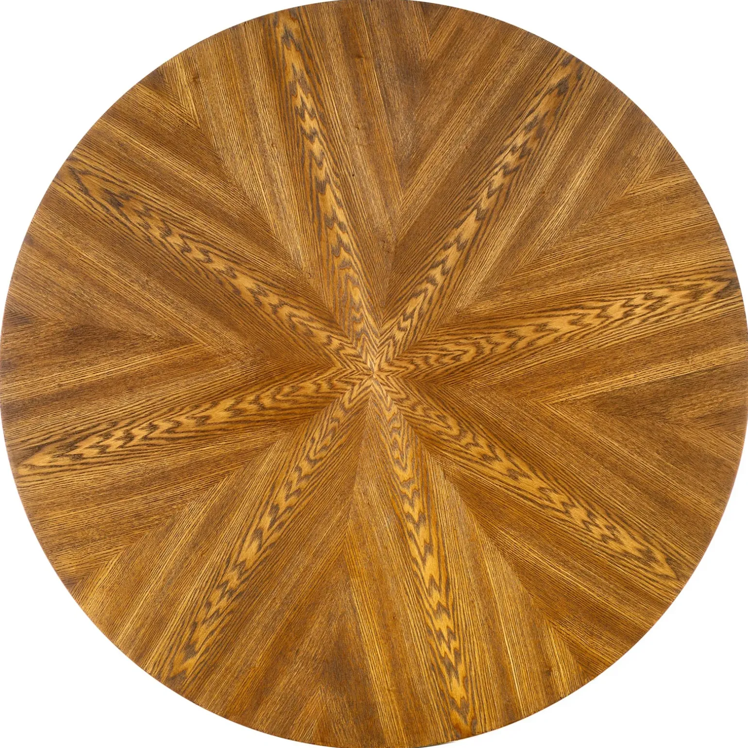 Tavolo 100x100cm da pranzo rotondo moderno noce acciaio nero Lukla