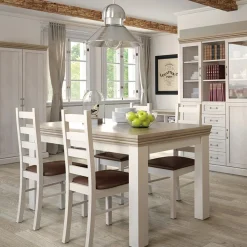 Vetrina 57x187h cm 5 ripiani pino frassinato rovere Blend