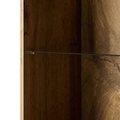Vetrinetta 60x183h cm 1 anta moderna cannettato quercia Essence